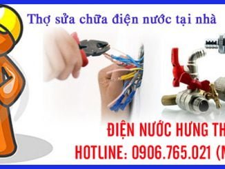 Sửa chữa điện nước tại quận Thủ Đức